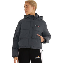 Ellesse Monopolis Γυναικείο Μπουφάν Χειμωνιάτικο Puffer Κοντό Ανθρακί SGY09611