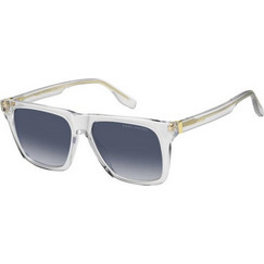 Marc Jacobs MARC847/S 900/08 Ανδρικά Γυαλιά Ηλίου Τετράγωνα Κοκάλινα Διαφανή με Μαύρο Degradee Φακό