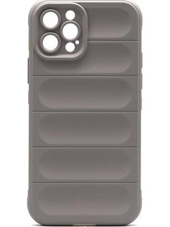 iNOS Shield TPU Stripes Back Cover Grey (iPhone 13 Pro)