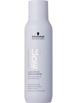 Schwarzkopf Blondme Bond Repair Purple Σαμπουάν για Προστασία Χρώματος & Επανόρθωση για Βαμμένα Μαλλιά 300ml