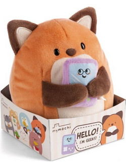 NICI Mymochi Geeks Αλεπουδάκι με Video Game Κουτί Δώρου
