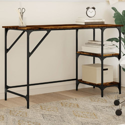 vidaXL Γραφείο Ξύλινο με Βιβλιοθήκη 120x50x75cm 845323