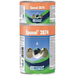 Neotex Epoxol 2874 Ρητίνη Υγρού Γυαλιού 2 Συστατικών 1kg