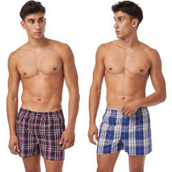 Minerva Ανδρικά Μποξεράκια Σετ 2Pack 90-23074-50