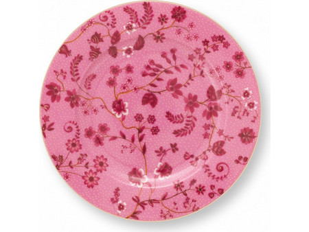 Pip Studio Pink Jolie Πιάτο Γλυκού Πορσελάνης 17cm 51001504