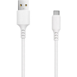 Setty USB-A to USB-C 1m White 5900495925671