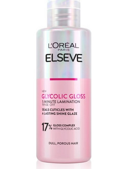 L'Oreal Paris Elseve Glycolic Gloss 17% Serum Μαλλιών για Επανόρθωση 200ml