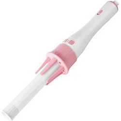 Kemei Ψαλίδι Μαλλιών για Μπούκλες KM-1879 White-Pink