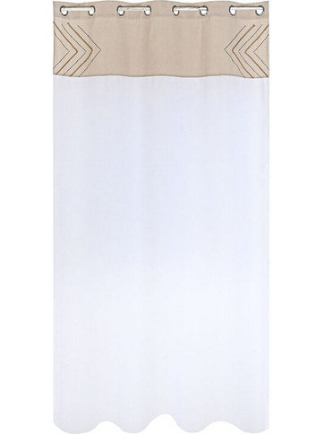 Home ESPRIT Κουρτίνα Παραθύρου με Τρουκς 140x260 S3055190