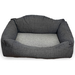 Madpet Deluxe Καναπές Κρεβάτι Σκύλου Ανθρακί 55x43cm