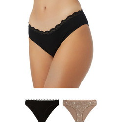 Minerva Γυναικεία Slip με Δαντέλα 2Pack 90-81326-934