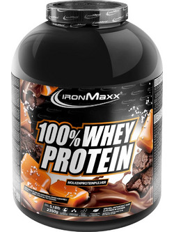 Ironmaxx 100% Whey Dark Cookie Salted Caramel Πρωτεΐνη Ορού Γάλακτος 2.35kg