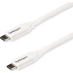 StarTech TBLT34MM50CW Thunderbolt 3 USB-C to USB-C 0.5m White