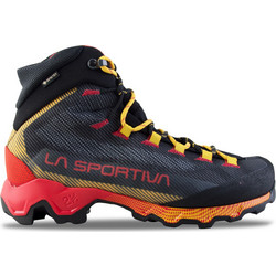 La Sportiva Aequilibrium Trek Ανδρικά Ορειβατικά Μποτάκια Αδιάβροχα Gore-Tex Μαύρα Κόκκινα ZFHS100G00Y00