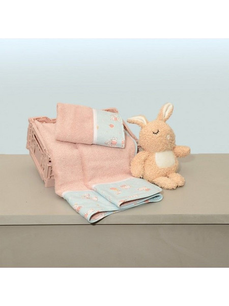 Baby Oliver Des 212 Σετ Βρεφικές Πετσέτες 2τμχ 450gr/m²