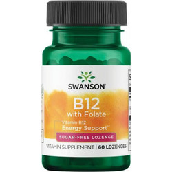 Swanson B12 with Folate 60 Καραμέλες