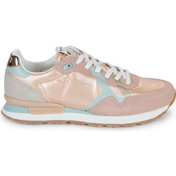 Pepe Jeans Brit Printy Γυναικεία Sneakers Nude PLS40039-116