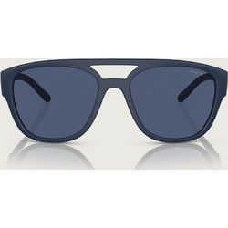 Arnette AN4327 275980 Ανδρικά Γυαλιά Ηλίου Aviator Κοκάλινα Μαύρα με Μαύρο Φακό