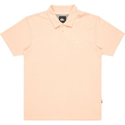 Quiksilver Ανδρική Μπλούζα Polo Κοντομάνικη Σομόν EQYKT04375-MEF0