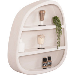 HomeMarkt Santorini Βιβλιοθήκη Τοίχου 95x18x100cm HM18058