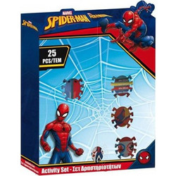 Spider-Man Σετ Ζωγραφικής 32x25x5cm 25τμχ