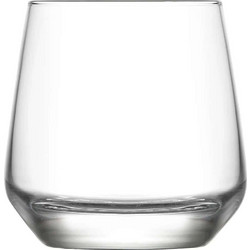 Hermia Σετ Ποτήρια Ουίσκι Γυάλινα 345ml 6τμχ 990LAV1165