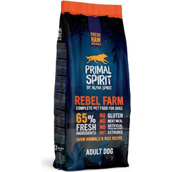 Alpha Spirit Primal Spirit Adult Rebel Farm with Chicken & Fish 12kg