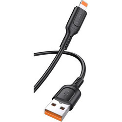 Kakusiga KSC-805 USB-A to Lightning Cable 12W 1m Black 6921042126630