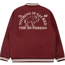 The Hundreds Ανδρικό Μπουφάν Κολλεγιακό Κόκκινο T24F103013