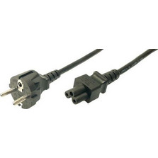 LogiLink CP093 Καλώδιο Τροφοδοσίας Schuko to IEC C5 1.8m