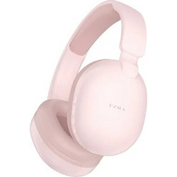 Ezra BW85 Ασύρματα Bluetooth Ακουστικά Over Ear Ροζ
