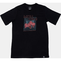 Up You Win Παιδικό T-Shirt Κοντομάνικο Μαύρο GQ225TUPCJR15-NGR
