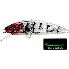 Soul Lures Swing Minnow Τεχνητό Δόλωμα Ψαράκι Φωσφοριζέ 5cm 6gr Red Head Tiger