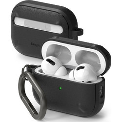 Ringke Onyx Θήκη Σιλικόνης με Γάντζο για Apple AirPods Pro 2 Μαύρη