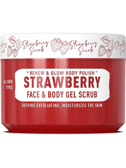 Immortal Infuse Strawberry Face & Body Gel Scrub 300ml