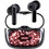 Awei T52 Pro Ακουστικά Bluetooth In Ear Ανθεκτικά στο Νερό Black Red