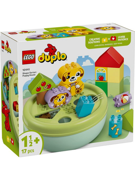 Lego Duplo Shape Sorter Puppy House για 1,5+ Ετών 10441