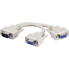 RT004 Καλώδιο VGA Male to VGA Female 0.1m