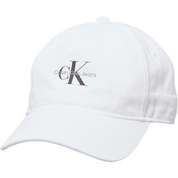 Calvin Klein Καπέλο Jockey Υφασμάτινο Λευκό LV04G5032G-YAF