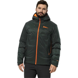 Jack Wolfskin Ανδρικό Μπουφάν Χειμωνιάτικο Χακί 1116231-4161