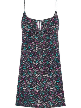 Funky Buddha Mini Καλοκαιρινό Καθημερινό Φόρεμα Μαύρο FBL011-132-13