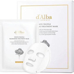 d'Alba White Truffle Sheet Μάσκα Προσώπου για Ενυδάτωση με Υαλουρονικό 5τμχ