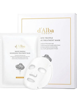 d'Alba White Truffle Sheet Μάσκα Προσώπου για Ενυδάτωση με Υαλουρονικό 5τμχ