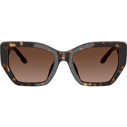 Tory Burch TY7187U-1728T5 Γυναικεία Γυαλιά Ηλίου Πεταλούδα Κοκάλινα Ροζ Ταρταρούγα με Καφέ Degradee Φακό