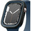 Elago Duo Πλαστική Θήκη για Apple Watch 4 / 5 / 6 / 7 / 8 / 9 / SE 40 / 41mm Μαύρη Γαλάζια