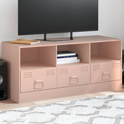 vidaXL Έπιπλο Τηλεόρασης Μεταλλικό N / A Μ99xΠ39xΥ44cm 841734