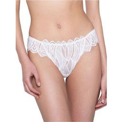 Luna Sylvie Γυναικείο Sexy String με Δαντέλα Λευκό 26700-01