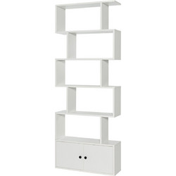Costway Βιβλιοθήκη 70x23x183cm CB10422WH