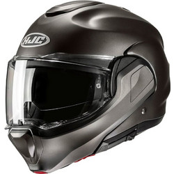 HJC F100 Semi Flat Titanium Κράνος Μηχανής Flip-Up