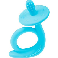 Akuku Μασητικό Σαλιγκάρι Σιλικόνης 0m+ Blue